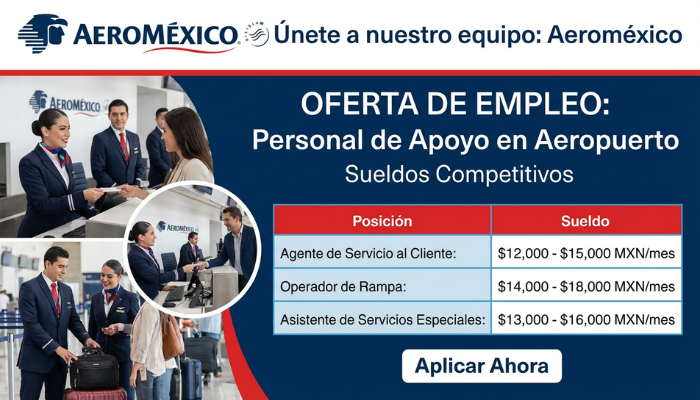 Empleos en Aeroméxico